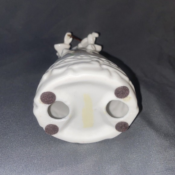 Porcelain Angel with Violin “ The Lord Reigneth, Let The Earth Rejoice" - Picture 8 of 8